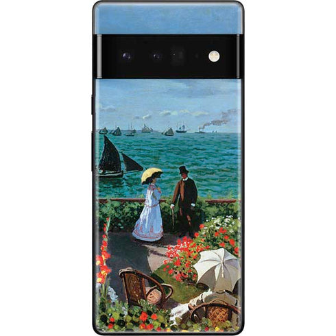Claude Monet The Terrace at Sainte-Adresse Google Pixel 6 Pro Skin